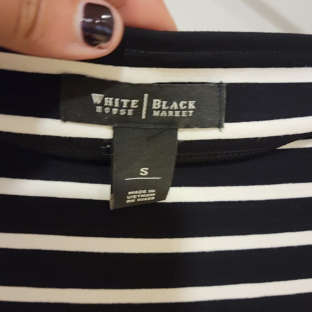 Striped Shift Dress - Picture 6 of 6